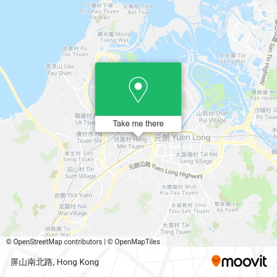 屏山南北路 map
