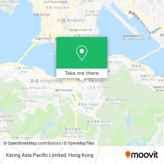 Kering Asia Pacific Limited map