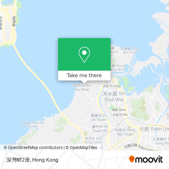 深灣畔2座地圖