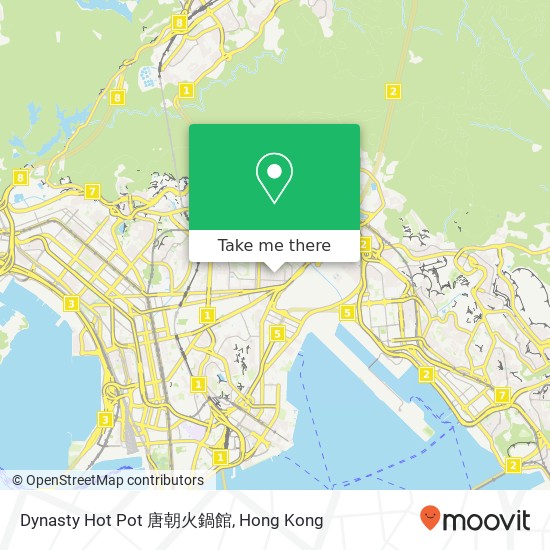 Dynasty Hot Pot 唐朝火鍋館 map