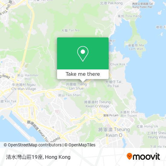清水灣山莊19座 map
