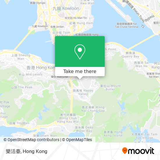 樂活臺 map