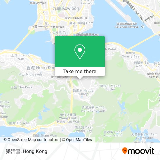 樂活臺 map