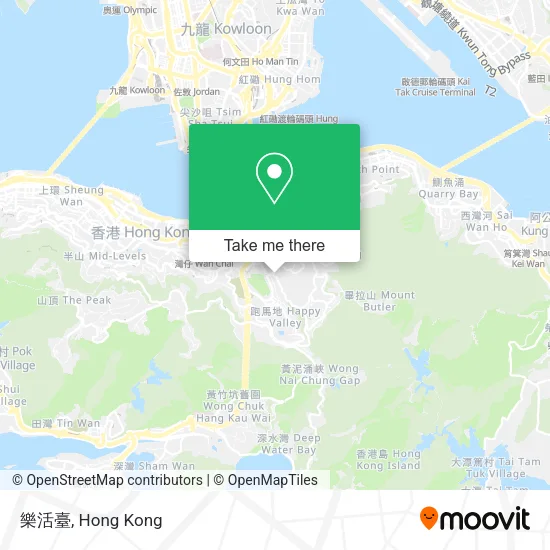 樂活臺地圖