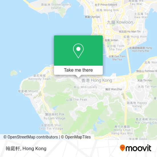 翰庭軒 map
