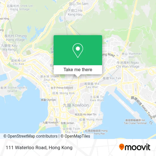 111 Waterloo Road map