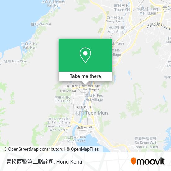 青松西醫第二贈診所地圖