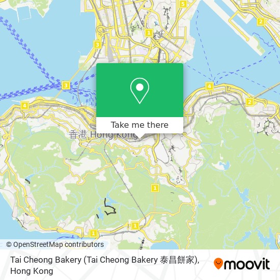 Tai Cheong Bakery map