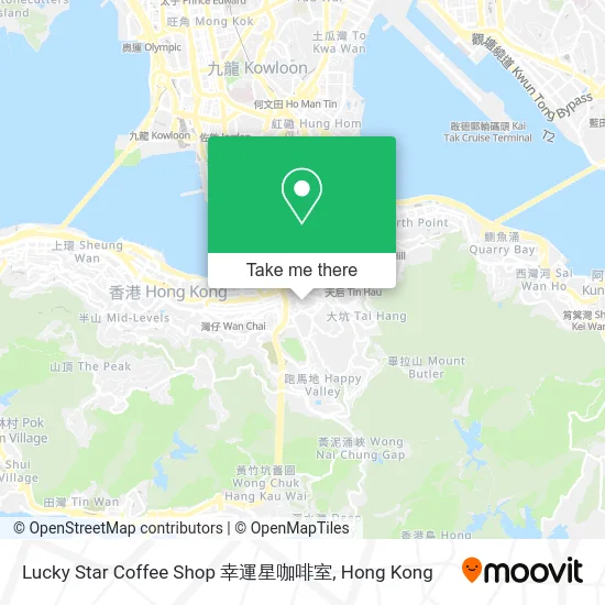 Lucky Star Coffee Shop 幸運星咖啡室 map