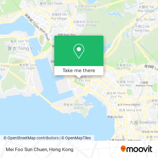 Mei Foo Sun Chuen map