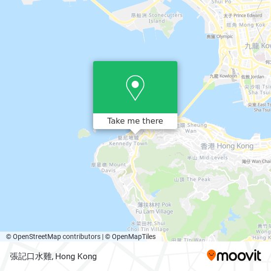 張記口水雞 map