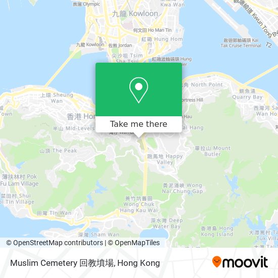 Muslim Cemetery 回教墳場 map