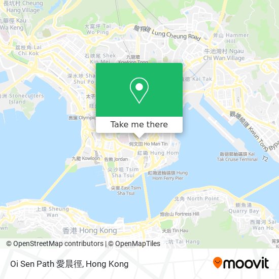 Oi Sen Path 愛晨徑 map