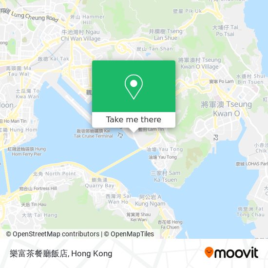 樂富茶餐廳飯店 map