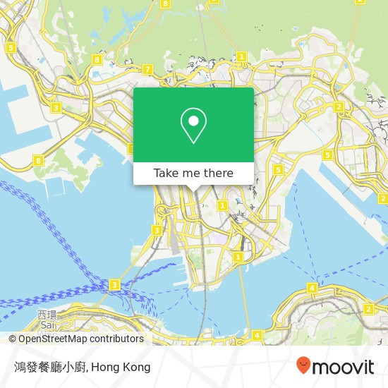 鴻發餐廳小廚 map