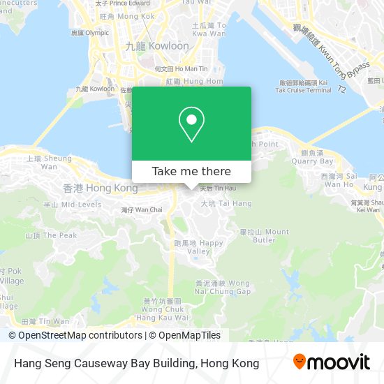Hang Seng Causeway Bay Building map