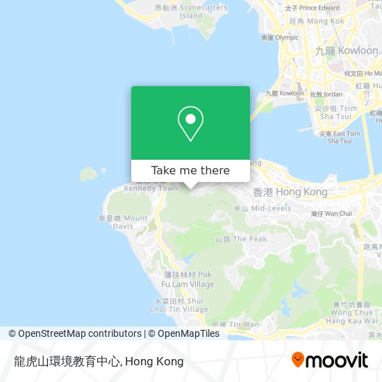 龍虎山環境教育中心 map
