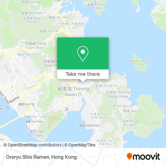 Oreryu Shio Ramen地圖