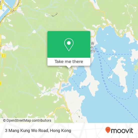 3 Mang Kung Wo Road map