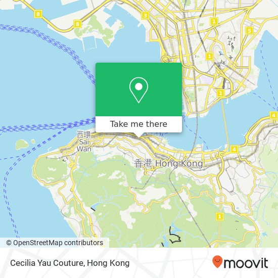 Cecilia Yau Couture map