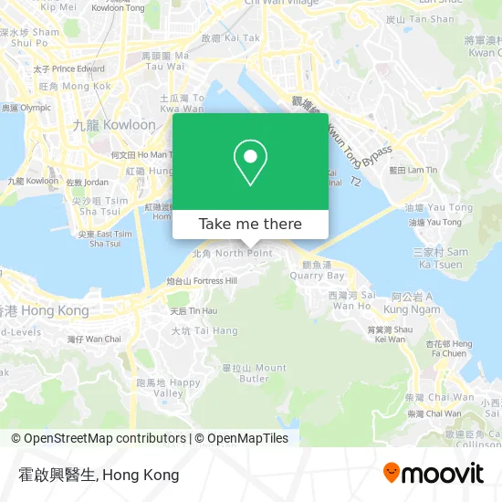 霍啟興醫生地圖