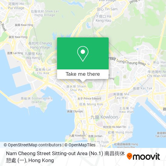 Nam Cheong Street Sitting-out Area (No.1) 南昌街休憩處 (一) map