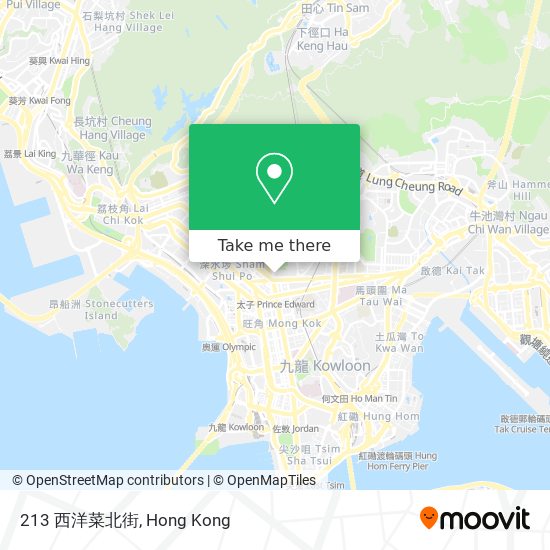 213 西洋菜北街地圖