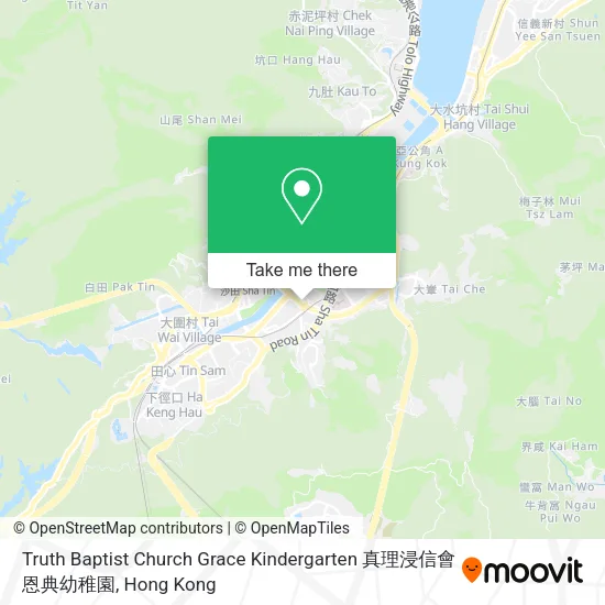 Truth Baptist Church Grace Kindergarten 真理浸信會恩典幼稚園地圖