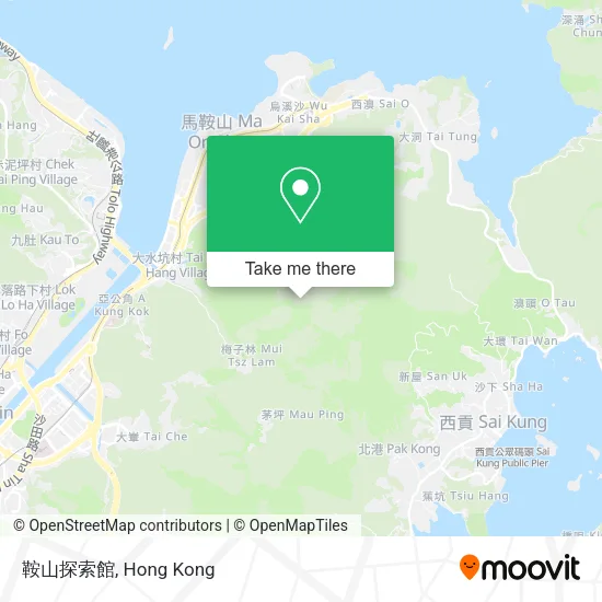 鞍山探索館 map