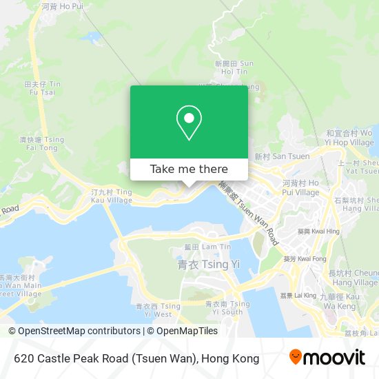 620 Castle Peak Road (Tsuen Wan) map