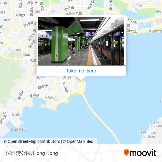 深圳湾公园 map