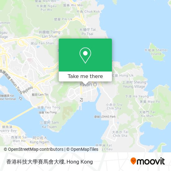 香港科技大學賽馬會大樓 map