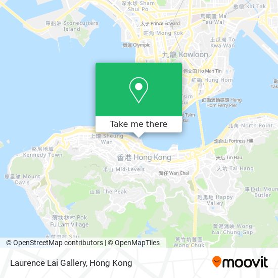Laurence Lai Gallery map