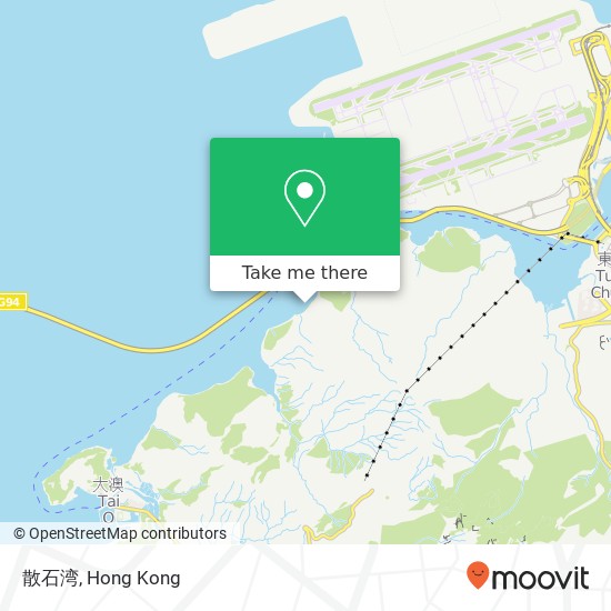 散石湾 map