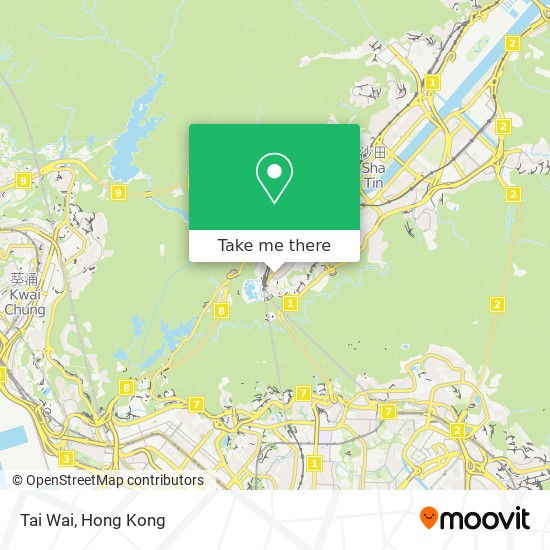 Tai Wai map