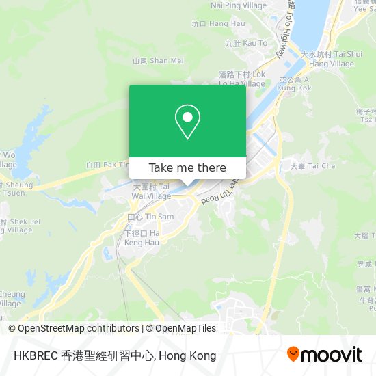 HKBREC 香港聖經研習中心 map