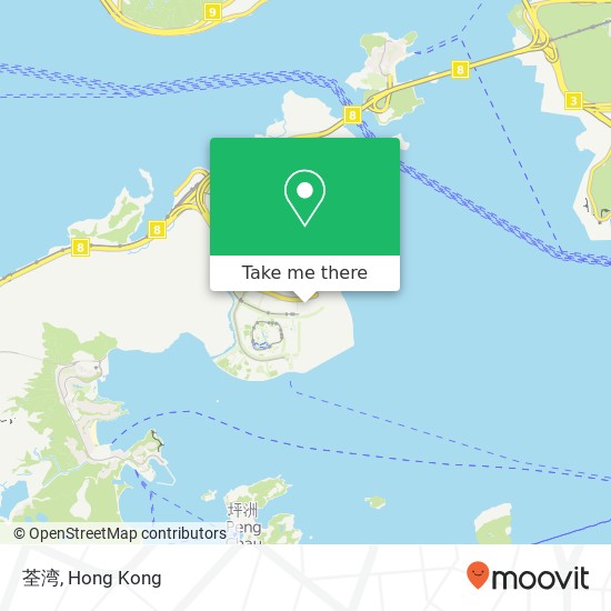 荃湾 map