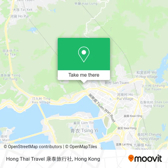Hong Thai Travel 康泰旅行社 map