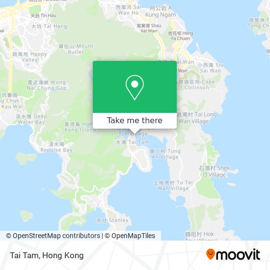 Tai Tam map