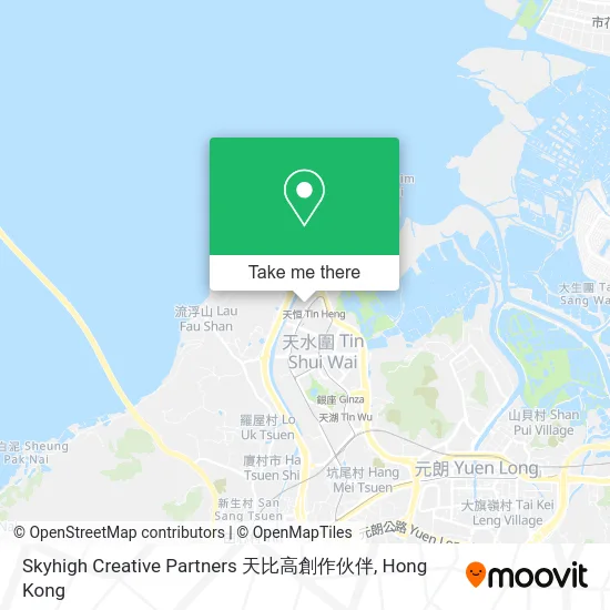 Skyhigh Creative Partners 天比高創作伙伴 map