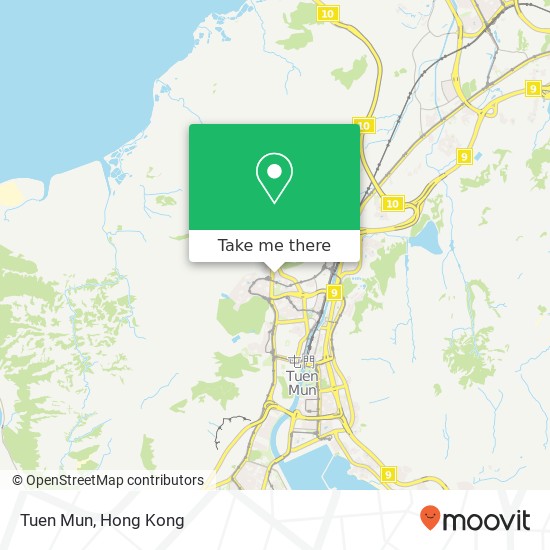 Tuen Mun地圖