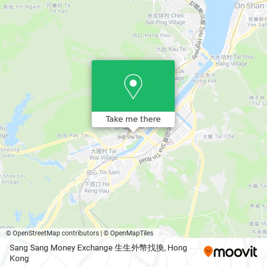 Sang Sang Money Exchange 生生外幣找換 map