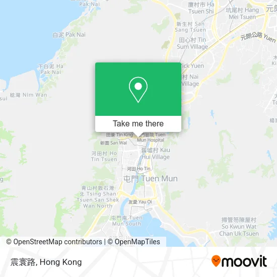 震寰路 map