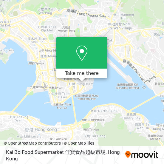 Kai Bo Food Supermarket 佳寶食品超級市場 map