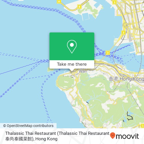 Thalassic Thai Restaurant map
