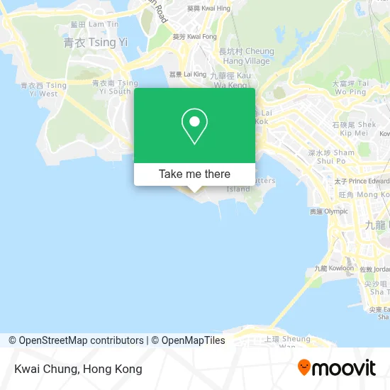 Kwai Chung map
