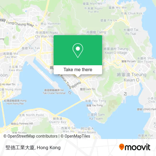 堅德工業大廈 map