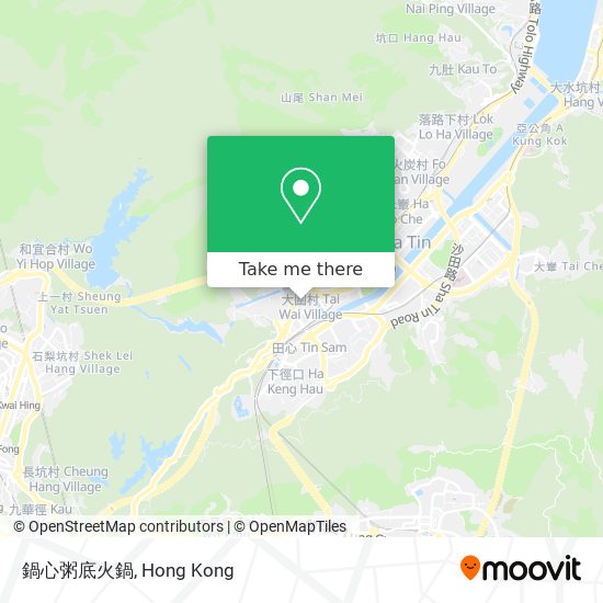 鍋心粥底火鍋 map