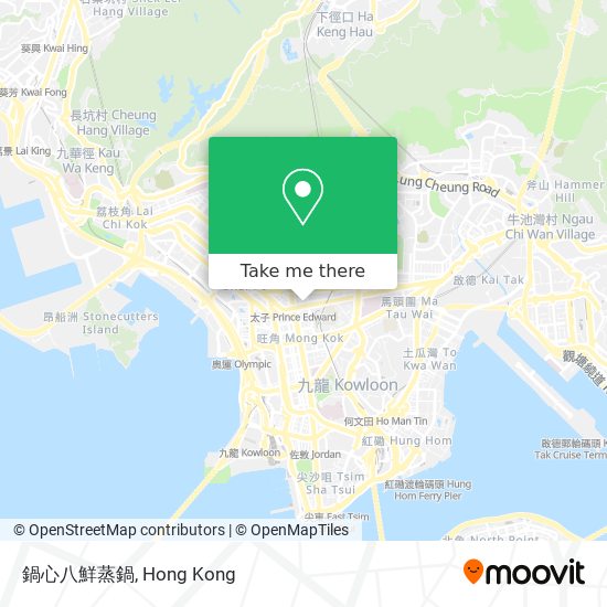 鍋心八鮮蒸鍋地圖