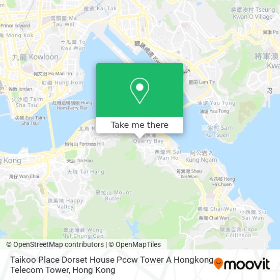 Taikoo Place Dorset House Pccw Tower A Hongkong Telecom Tower map